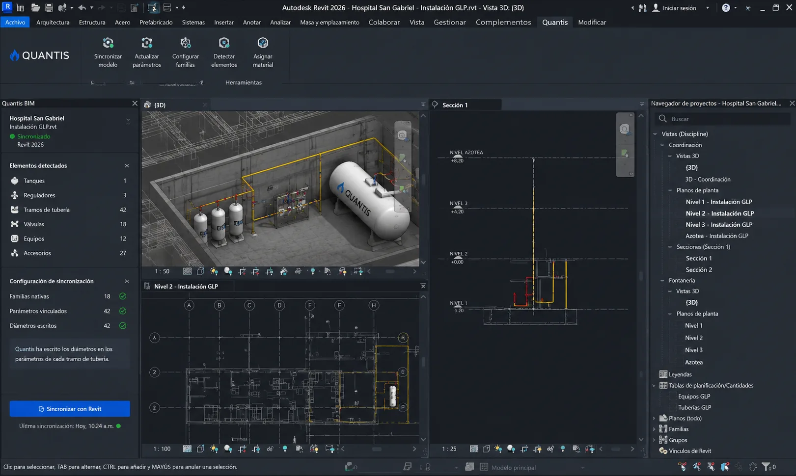 Complemento Quantis para Revit